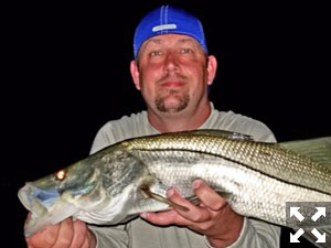Several productive nights this week fishing for snook.