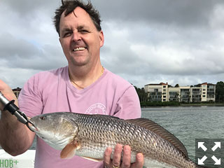 Michael, who hails from the Chicagoland area, spent the day on the water with Capt. Cress.