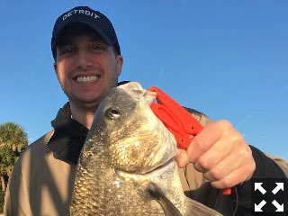 Ben Friedman of New York with a nice black drum.