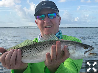 Patrick Walton, from Orlando FL, fished with Capt.Ed Hurst out of CB’s Saltwater Outfitters.