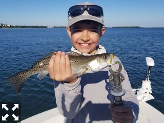 No doubt speckled Sea Trout were running this past week. 