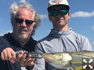 Dan and his fishing enthusiast son Sean spent two incredible days fishing on Sarasota Bay this past week.