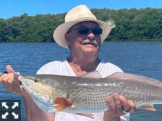 This Texas angler caught his largest Redfish ever and it happened in Sarasota Bay.