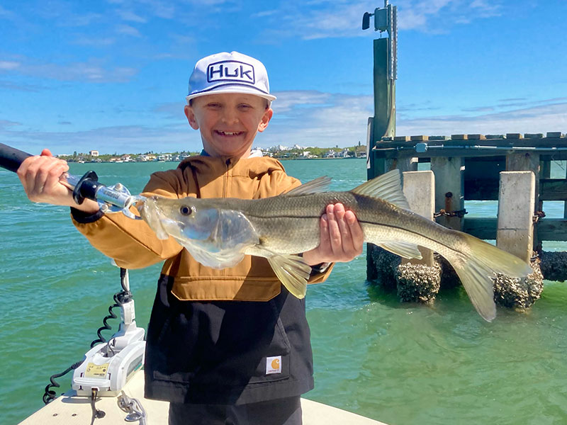 This young man couldn't be happier.